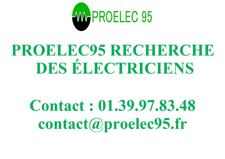 Recrutement PROELEC 95